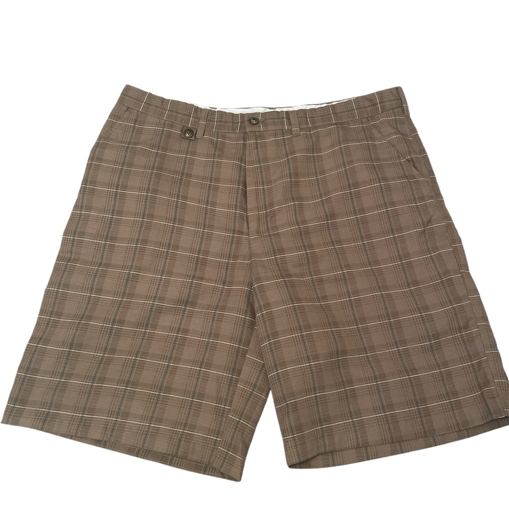 Plaid Brown Shorts